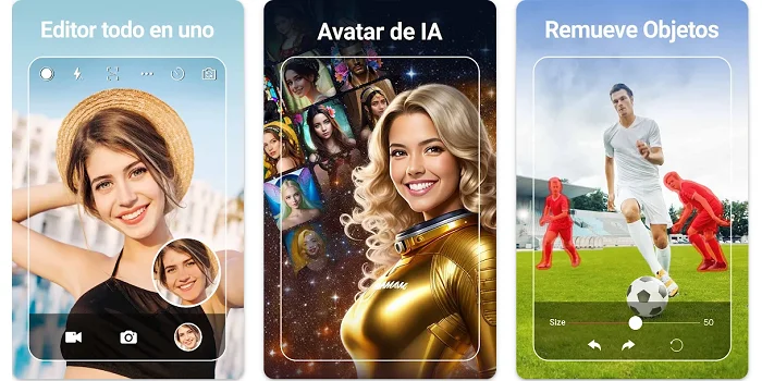 applications de maquillage