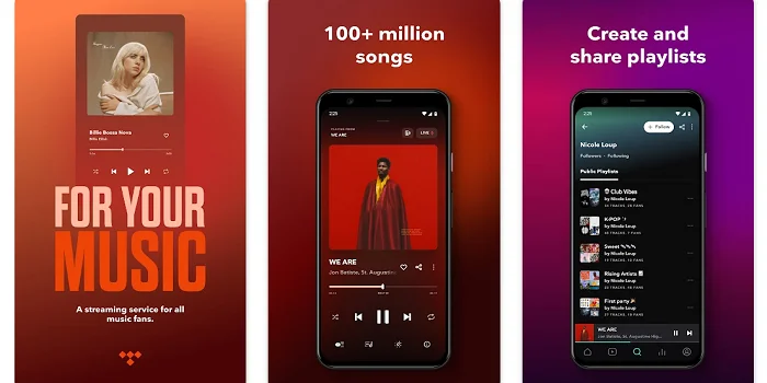 Applications conçues pour la musique