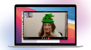 Facebook Messenger lance des arrière-plans et des effets de Noël sur le bureau