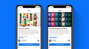 Facebook vous permet de donner de la nourriture et des vêtements à ceux qui en ont le plus besoin