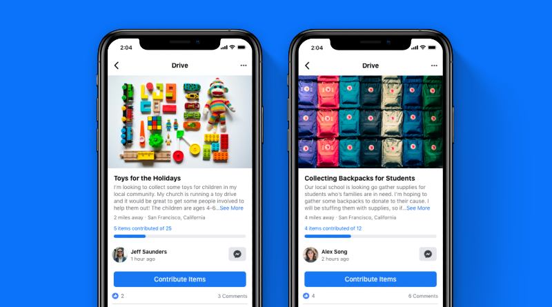 Outil Facebook Drive