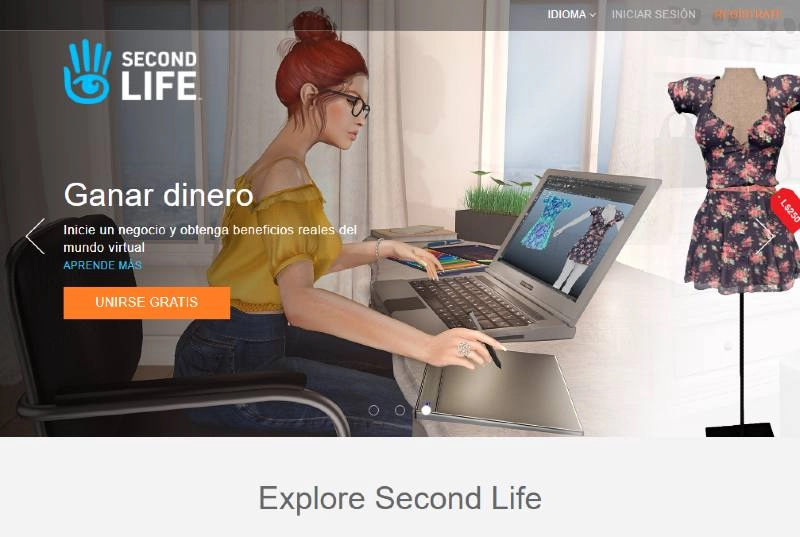 réseau social seconde vie