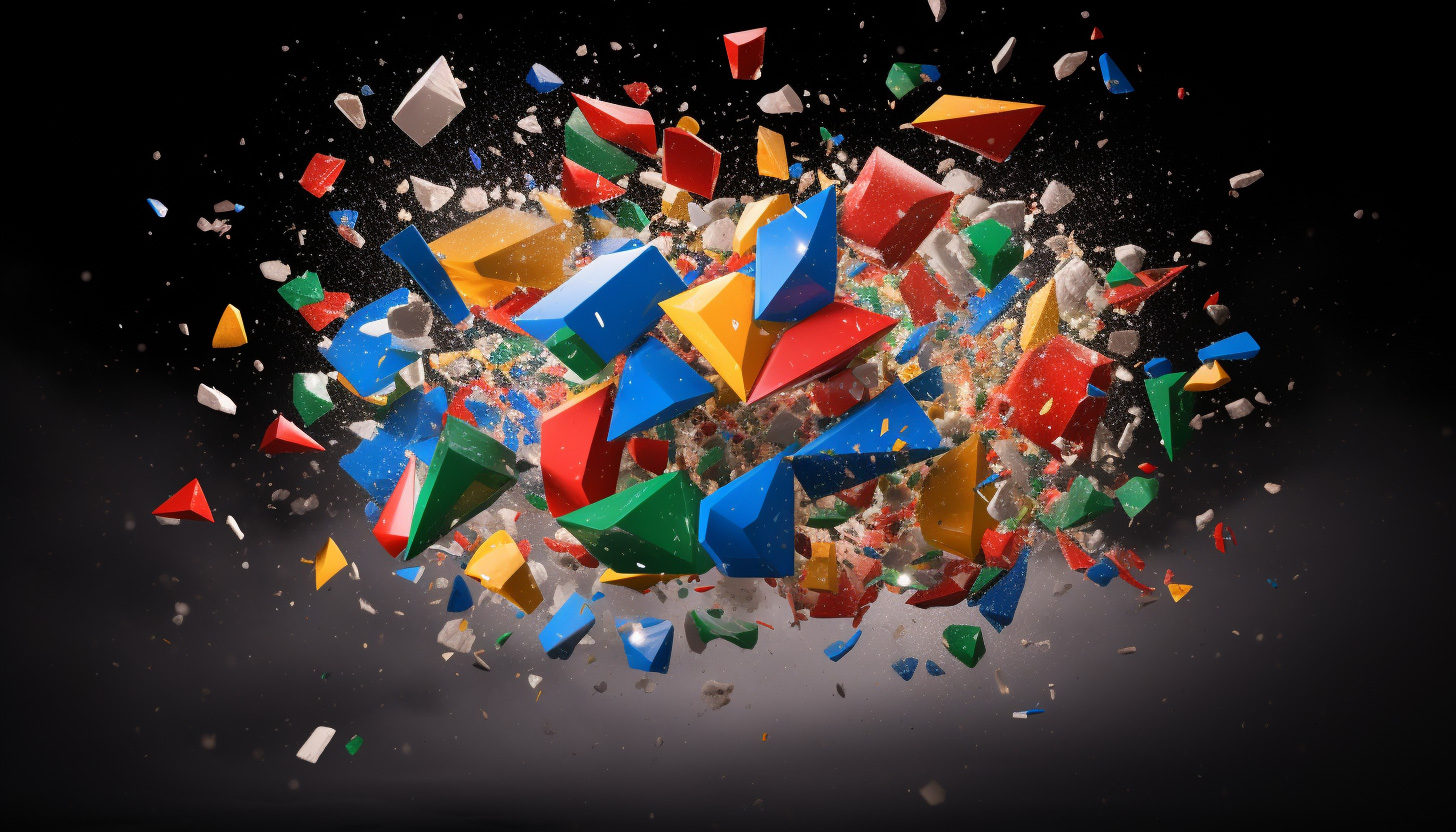 Mise à jour de l'éclatement du logo Google