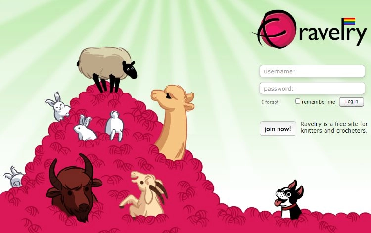 Réseau social pour les amoureux du tricot