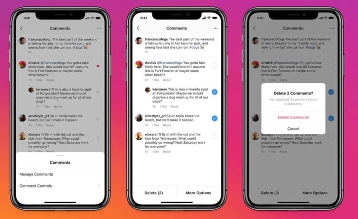 Nouvelles options de sécurité