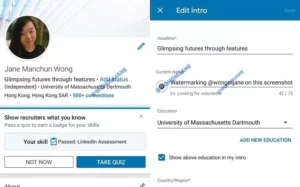 « Qu&rsquo;es-tu en train de faire? »  LinkedIn teste les statuts temporaires