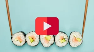 Vidéos pour faire des sushis à la maison avec totorales de YouTube