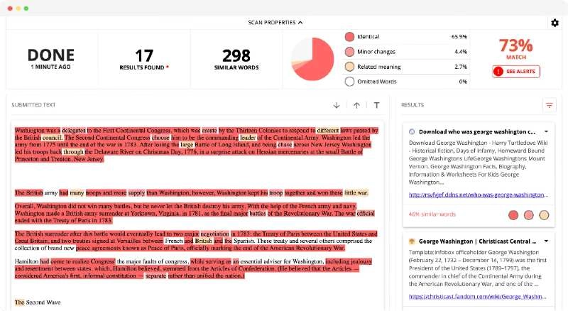 Applications pour trouver du contenu en double sur Internet
