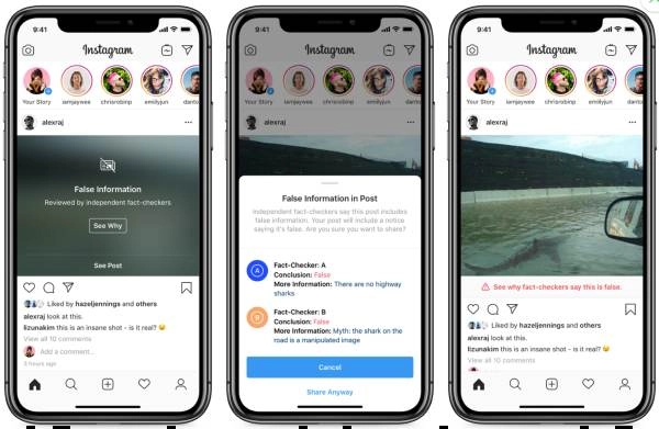 Avis textuel Instagram