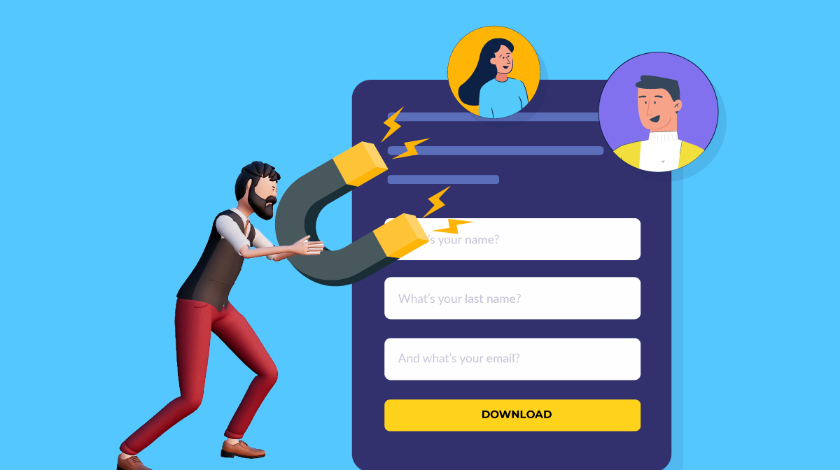 Conversion de davantage de prospects à partir du trafic existant avec le générateur de formulaires interactifs de Visme