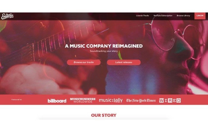 web de musique épidémique