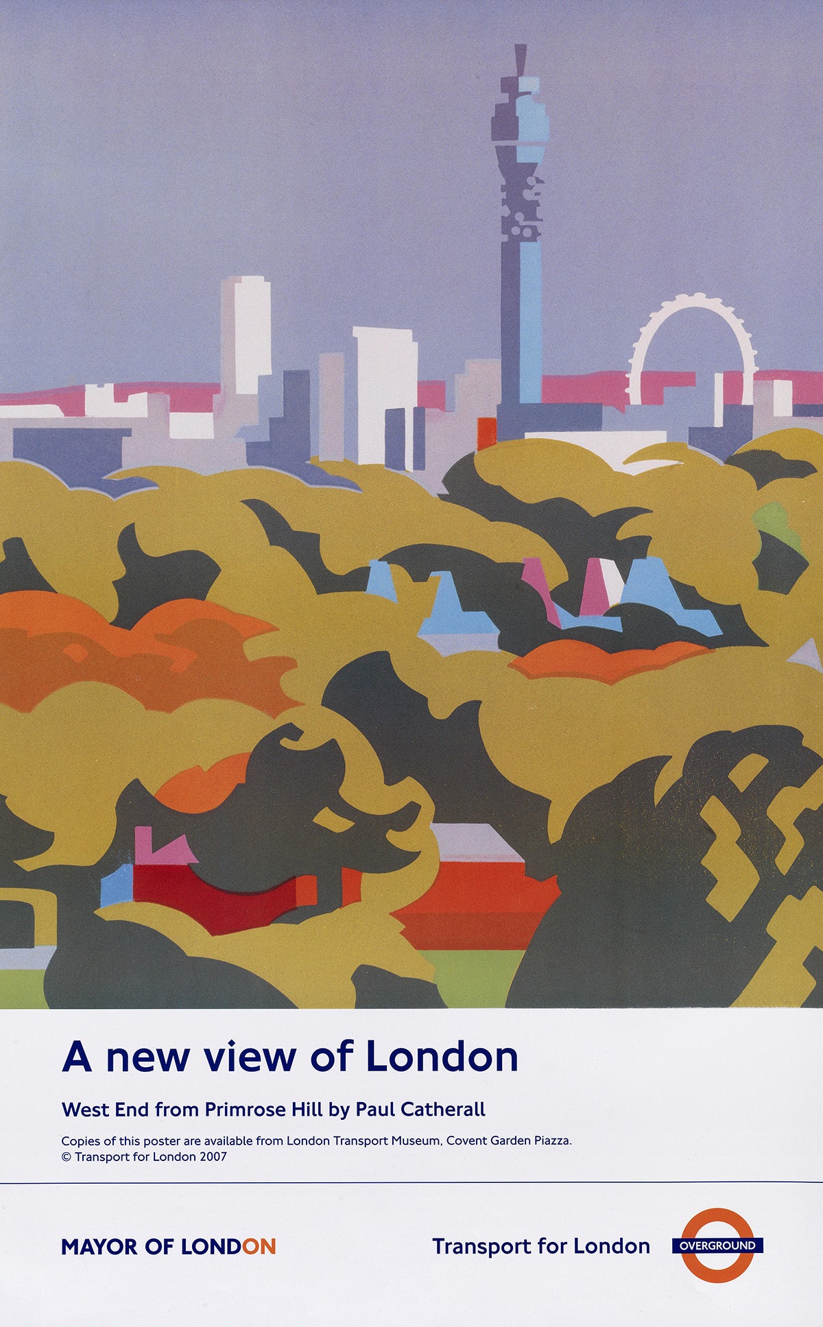 Conception d’affiche au London Transport Museum
