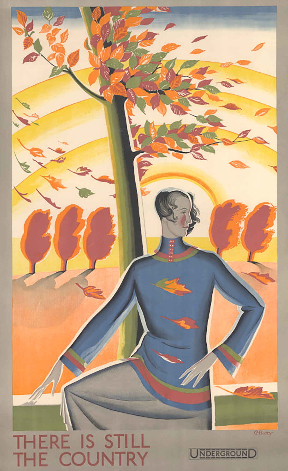 Conception d’affiche au London Transport Museum