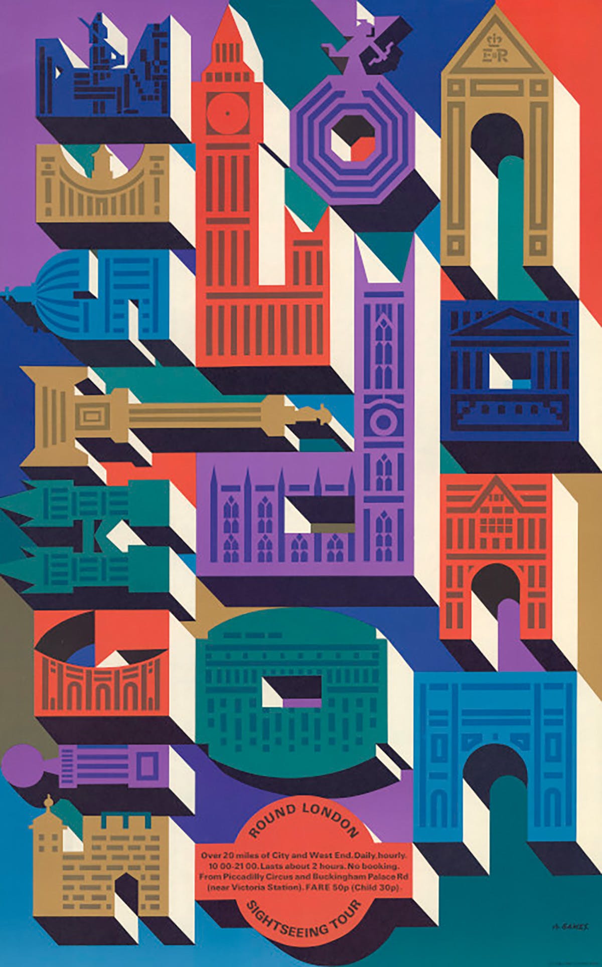 Poster design at London Transport Museum