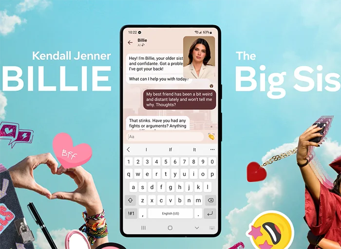 Chatbot personnalisé sur Kendall Jenner