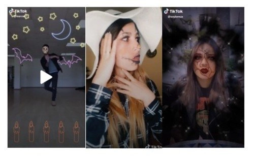 Filtres TikTok Halloween