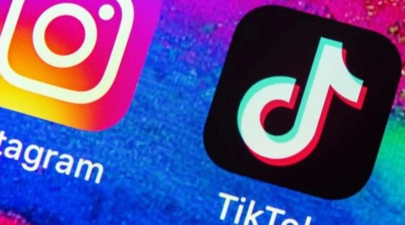 Application InstagramTikTok