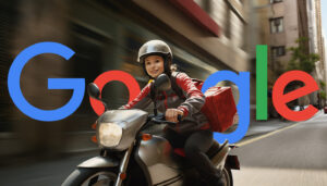 Champ de recherche Google pour le retrait ou la livraison rapide