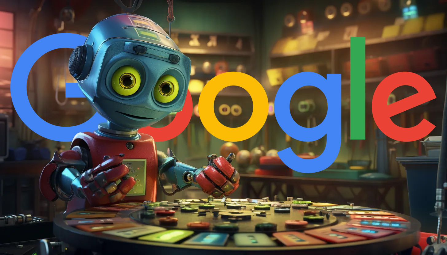 Algo de bricolage de roue de robot Google