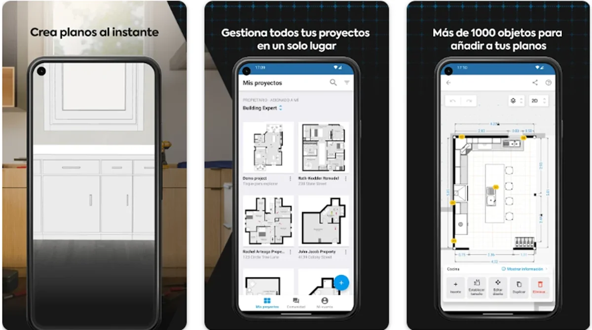 Application pour dessiner des plans