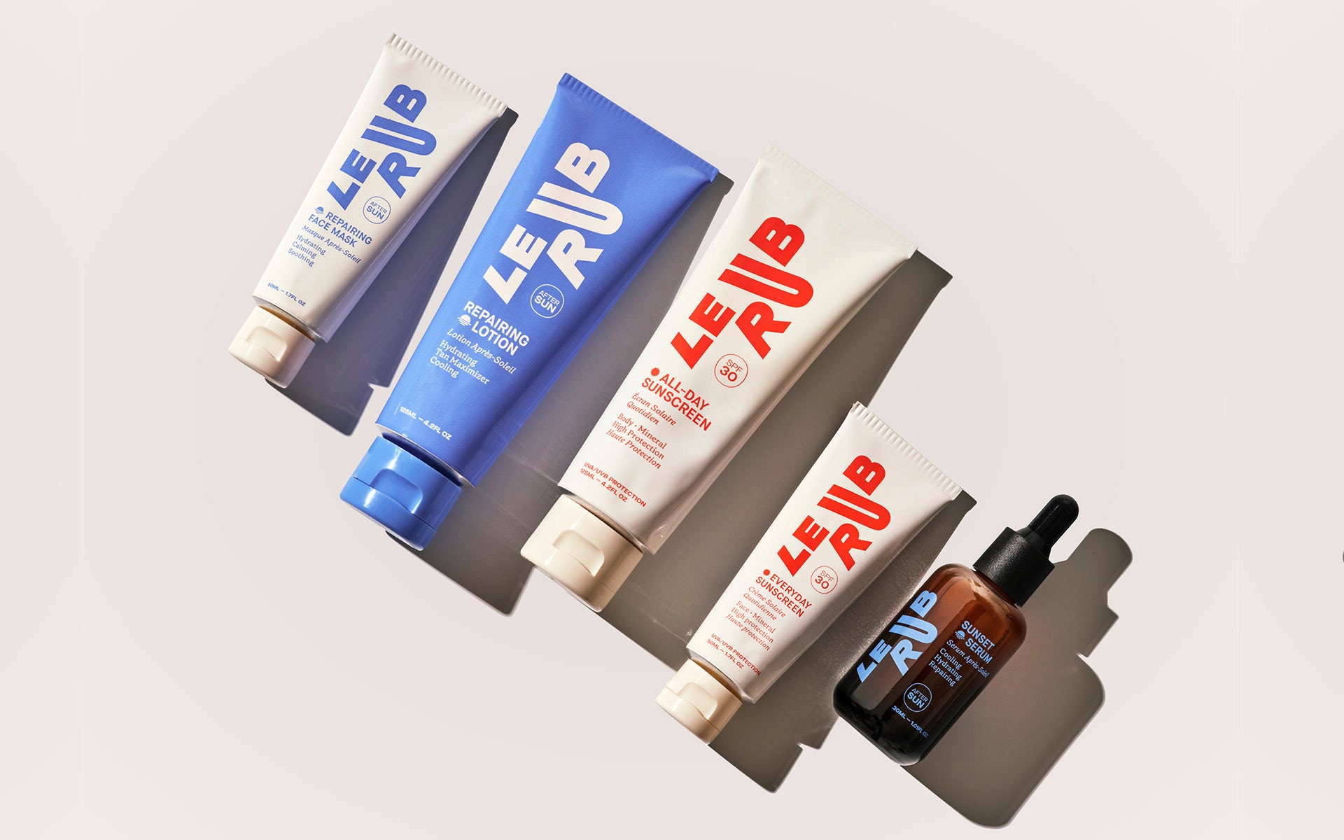 Photo des produits de protection solaire Le Rub