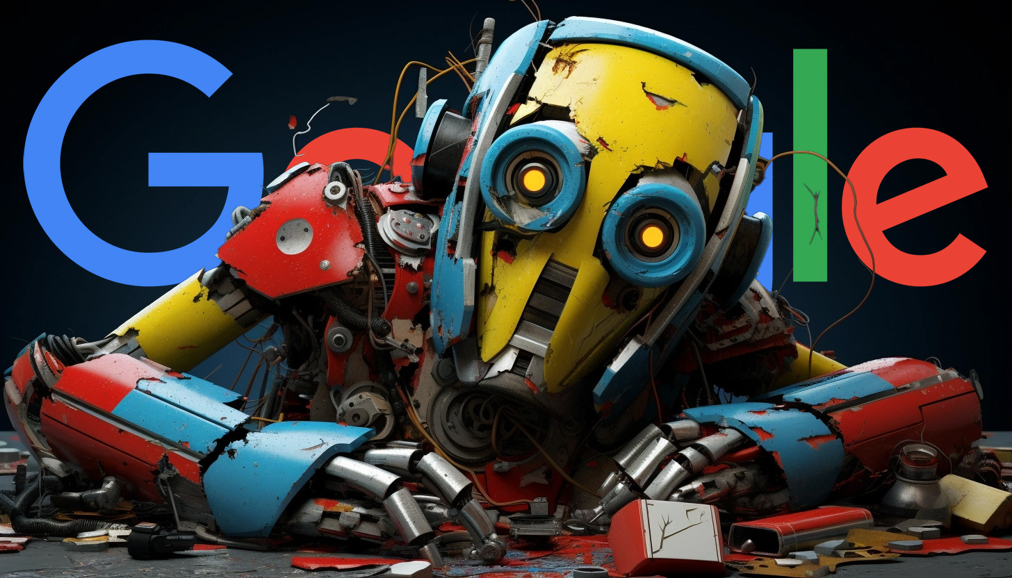 Google Robot en panne