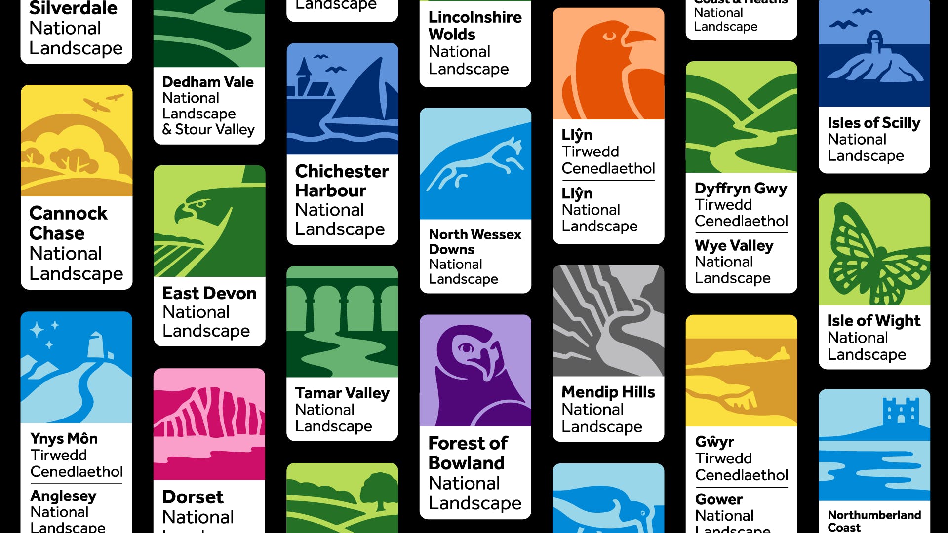 Les zones d’une beauté naturelle exceptionnelle deviennent des paysages nationaux