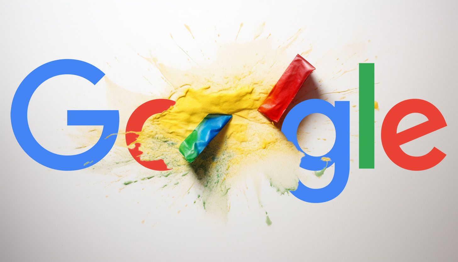 Logo de la gomme Google