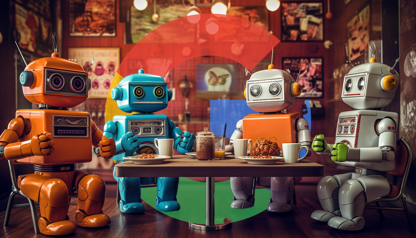 Café des robots Google