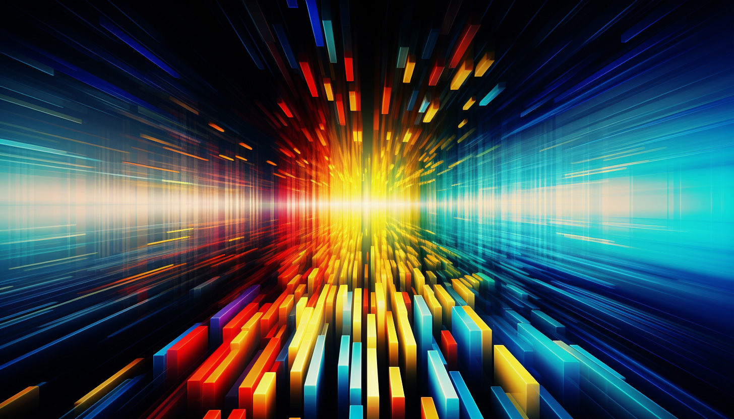 Modèle d'algorithme coloré