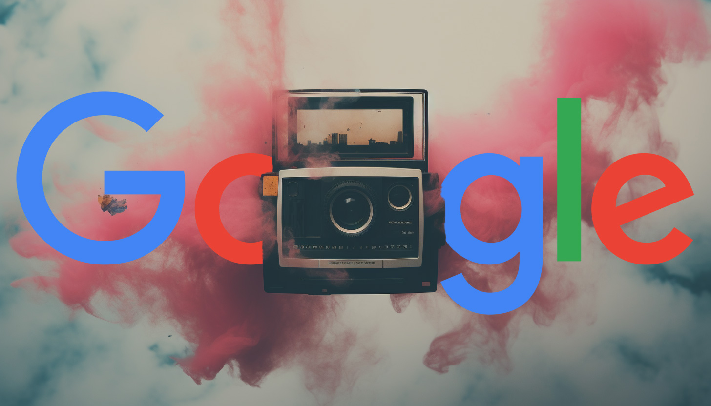 Photo Polaroïd Google