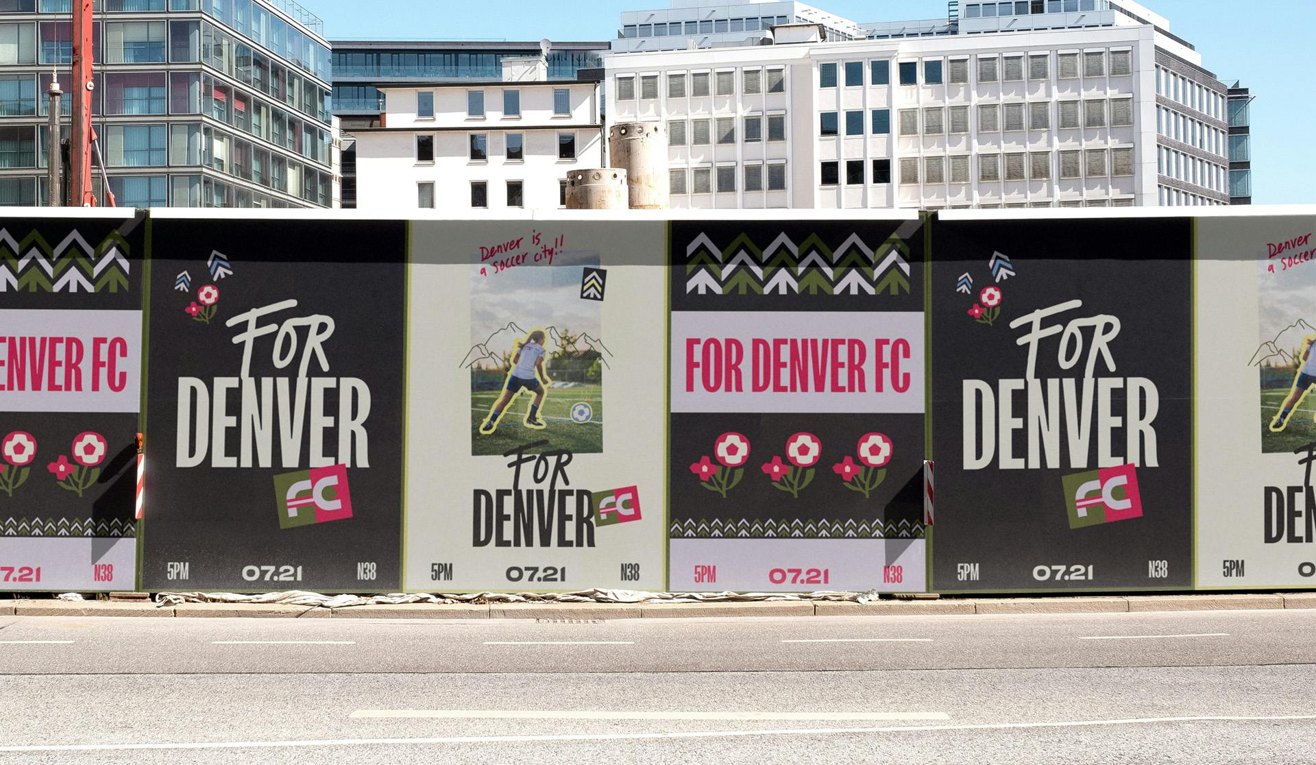 Une identité locale pour l'initiative de football féminin de Denver