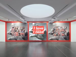 Les idées « anti-rétrospective » de Barbara Kruger sur les communications de masse
