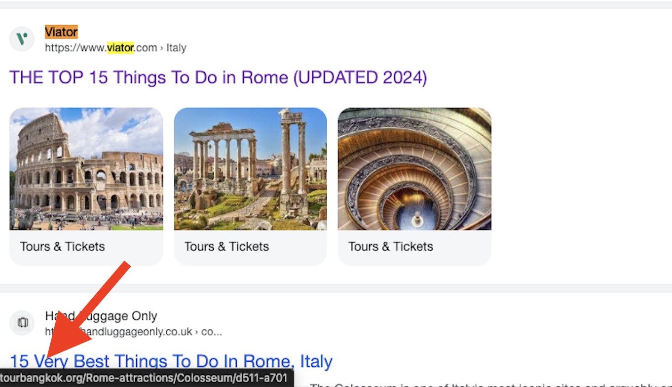 Piratage des listes d'hôtels Google