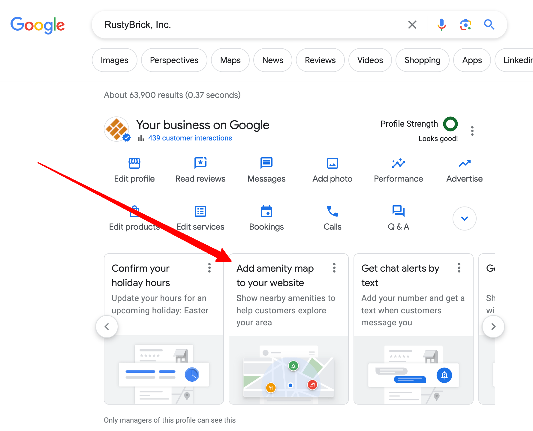 Les profils d'entreprise Google ajoutent des fonctionnalités