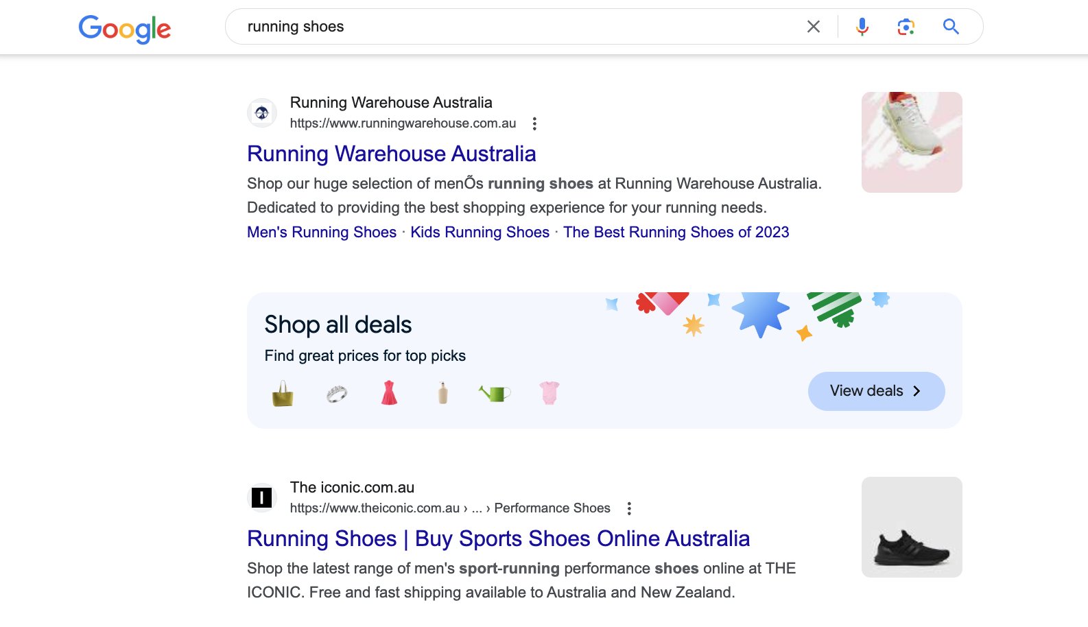 Google Achetez toutes les offres