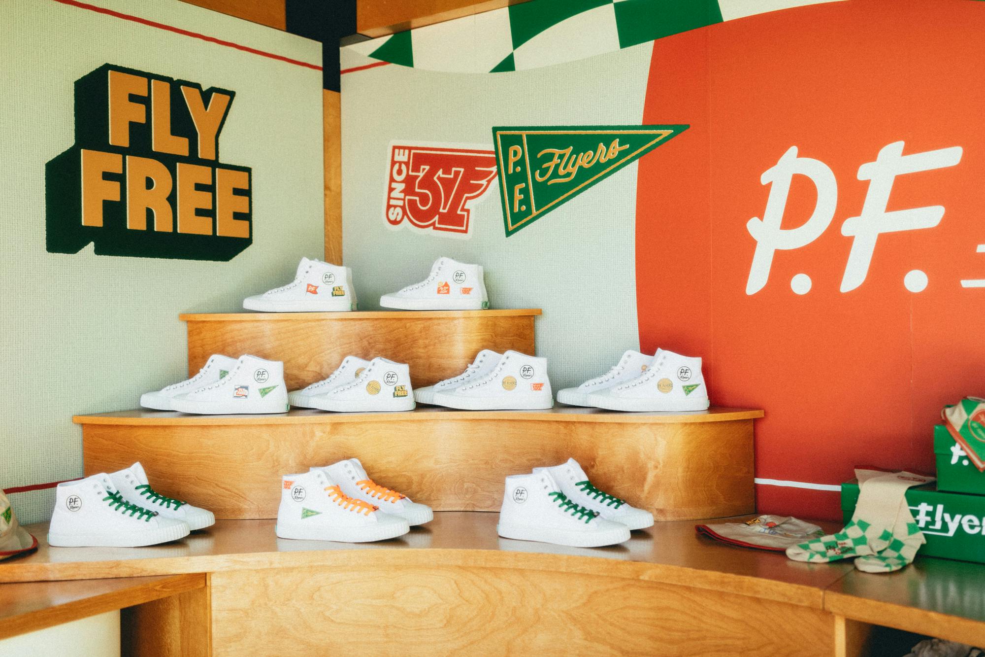 PF Flyers revient à ses racines américaines avec une nouvelle image de marque
