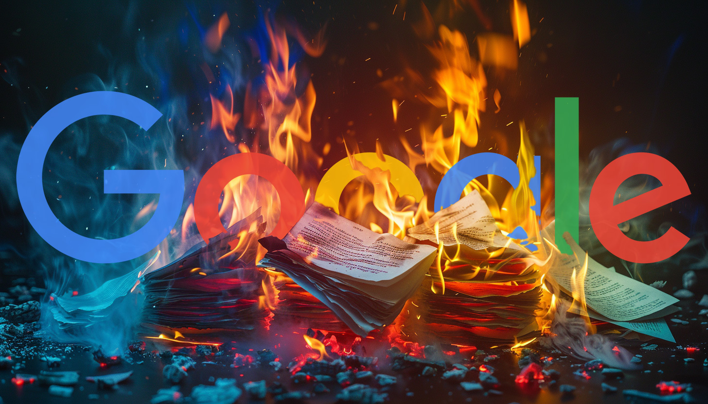 Google Paper Fire