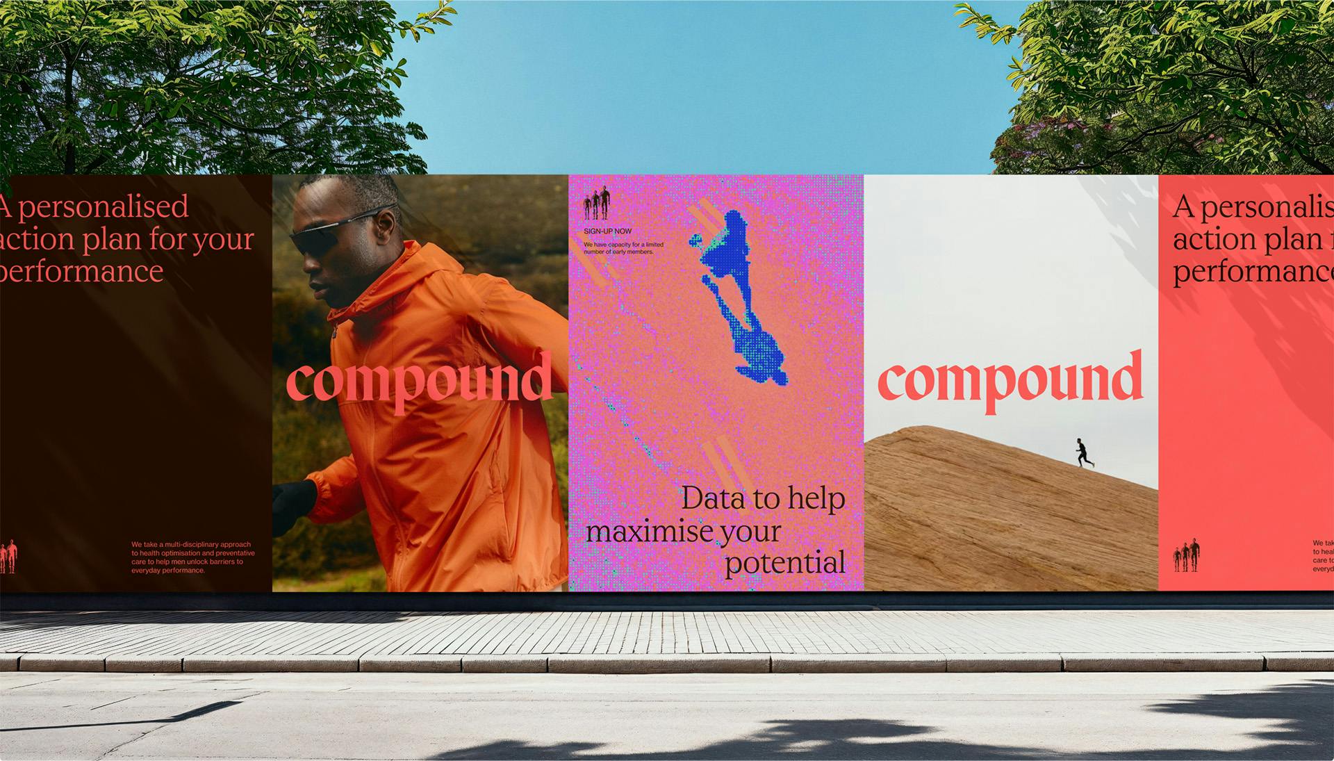 La nouvelle image de marque de Compound allie l'ancien et le futuriste
