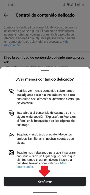Appliquer les modifications
