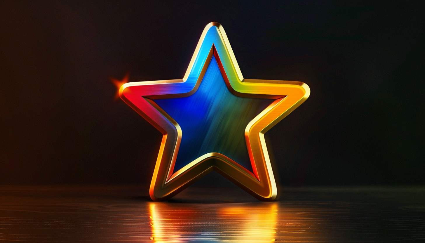 Google Review Star Header