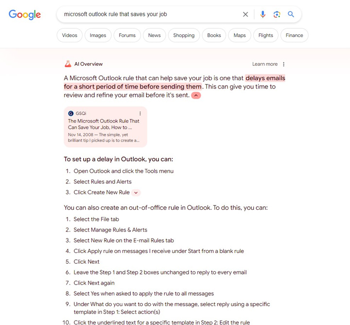Présentations d'Ai Gsqi Outlook