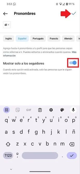Pronom Confidentialité