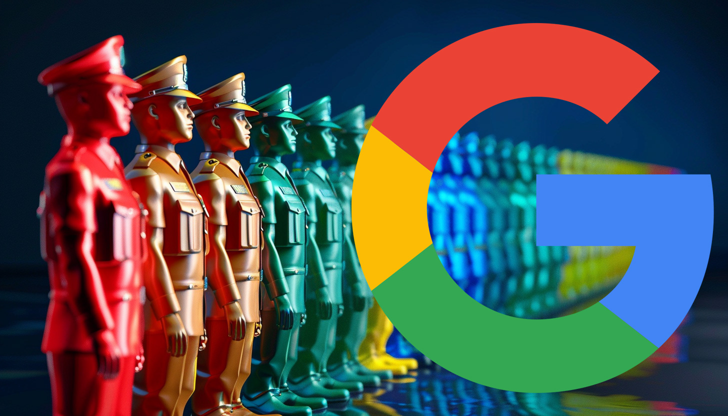 Google Police Line Up