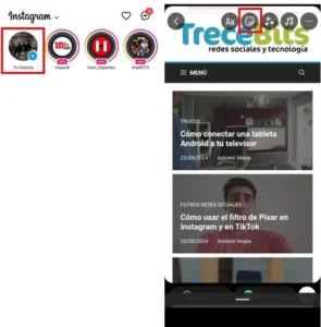Comment mettre des liens dans une story Instagram