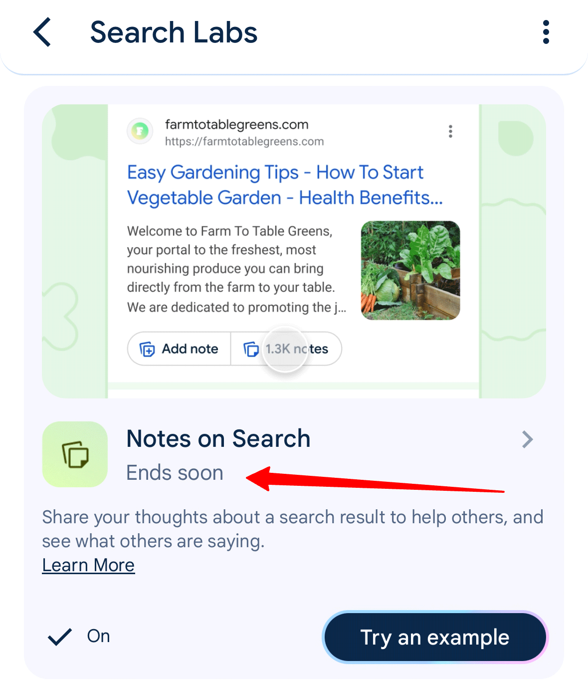 Google Notes se termine bientôt