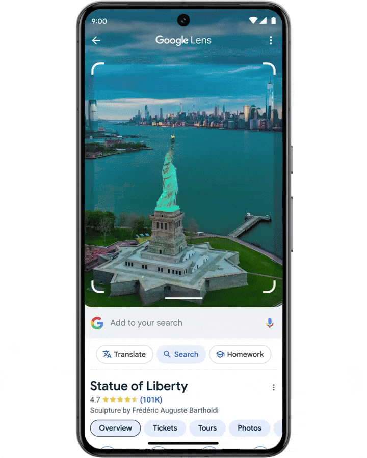 Google Plus de résultats de recherche graphiques
