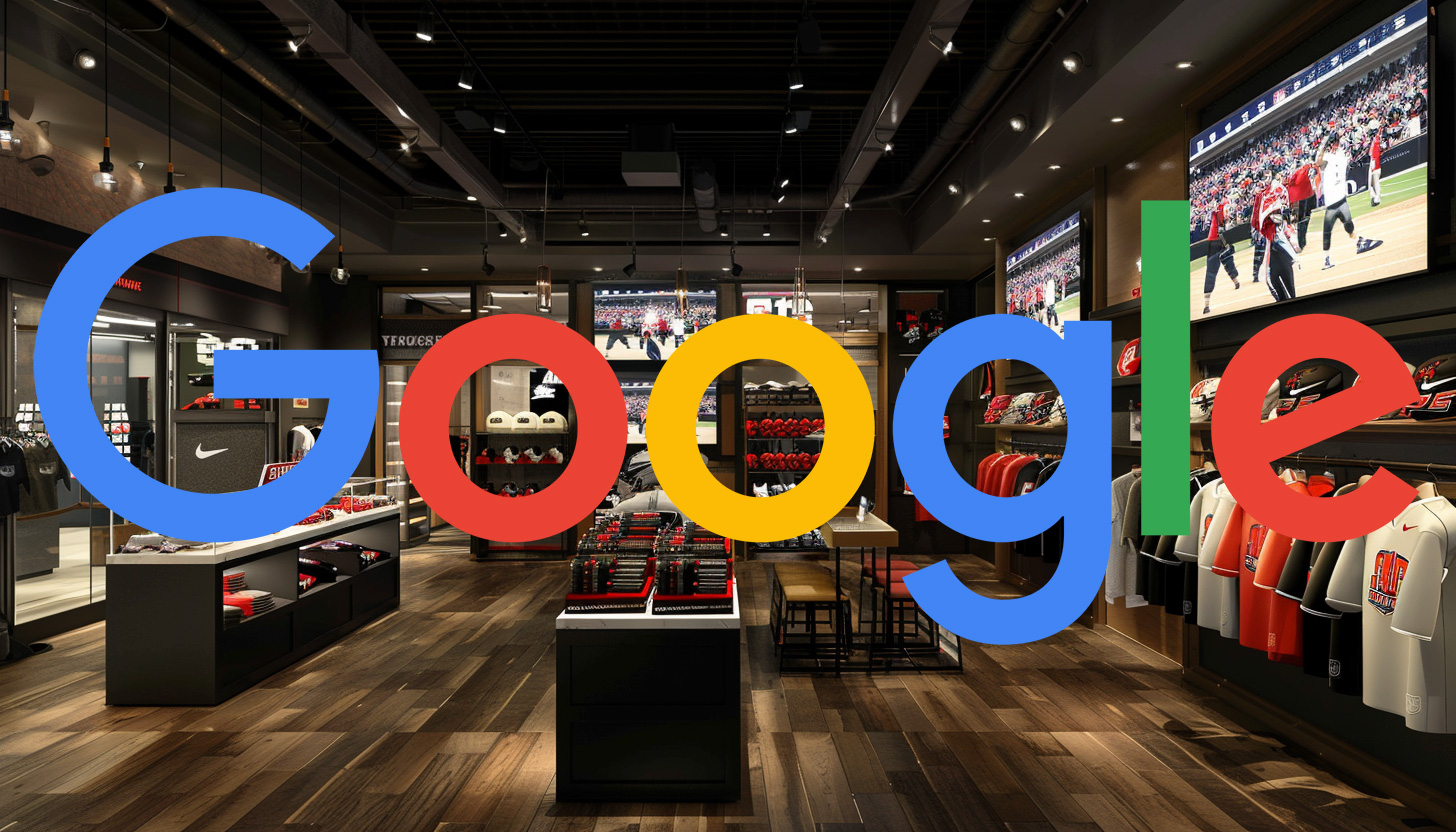 Sports Retail Store Google Logo