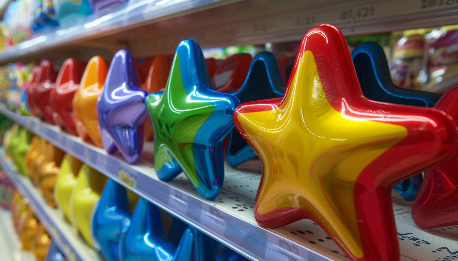 Google Stars Shelves