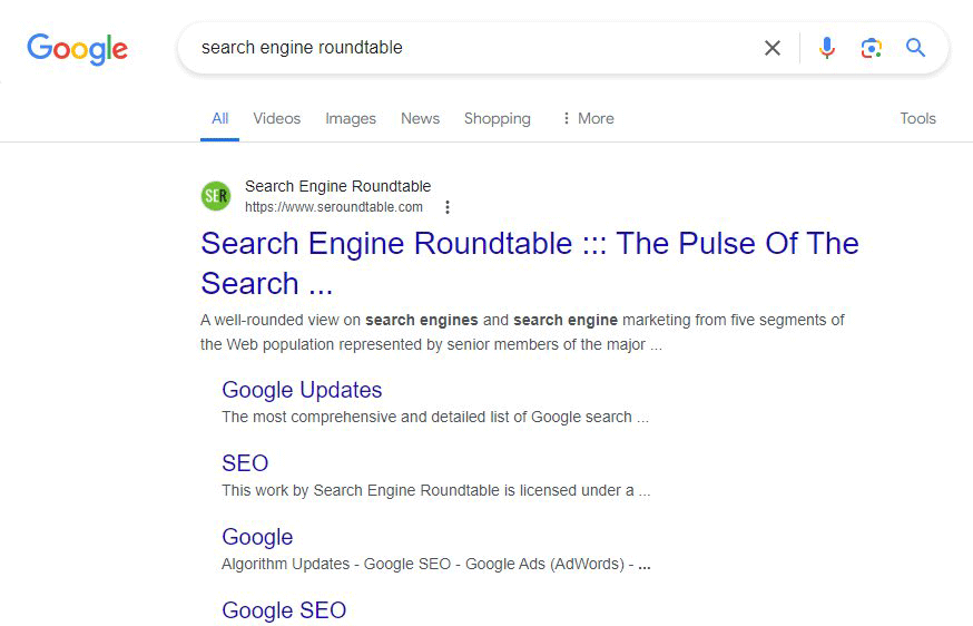 Police d'extrait de code Google Ser grande